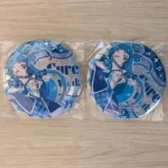 キミとアイドルプリキュア キュアウインク　缶バッジ2個セット