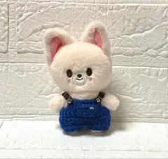 skzoo サロペットネイビー 10cm ぬい服　スキズ Stray Kids