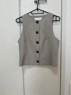 ストライプ ベスト XS ZARA