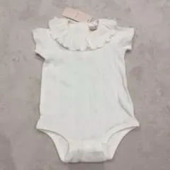 petit main フリルロンパース