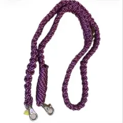 スマホショルダーストラップ パープル ラメ入り 2個セット ハンドメイド