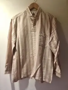 LYLE & SCOTT ストライプ柄長袖シャツ Lサイズ