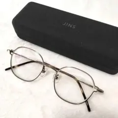 JINS メガネフレーム ハードケース付き