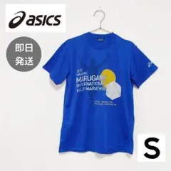 asics アシックス Tシャツ マラソン ランニング 半袖 記念Tシャツ S