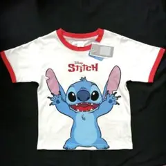 ディズニー　リロ&スティッチ　スティッチ　半袖　Tシャツ　フタフタ