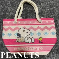 PEANUTS ピーナッツ SNOOPY スヌーピー トートバッグ ランチバッグ