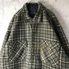 A1567古着　ネルシャツジャケット　チェックシャツ　好配色　グランジ