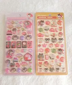 【正規品】ボンボンドロップシール 縁起物　舞妓　和柄