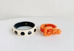 RAFIA & BOSSA ブレスレット2点アッシュペーフランス購入のサムネイル