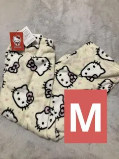산리오 헬로 키티 총 무늬 롱 팬츠 마이크로 동키 한정 M