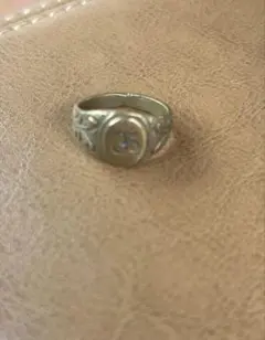 英国製 シルバー925 70s ヴィンテージ 研磨済 シグネット リング 23号 英国製 シルバー925 70s ヴィンテージ 研磨済 シグネット リング