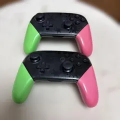 Nintendo Switch プロコン スプラトゥーン2デザイン　2台