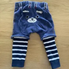 クマの顔デザイン ボトムス 80cm