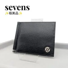 【極美品】マネークリップ　ブラック　レザー調のサムネイル