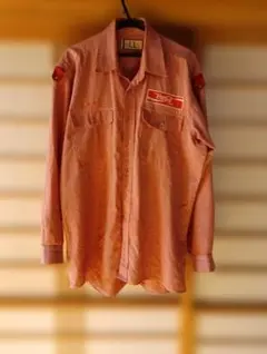 Coca-Cola チェック柄 長袖シャツ