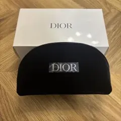 DIOR ノベルティ　ポーチ　ベロア生地　箱付き