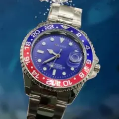 【新品】GMTマスタータイプ オマージュウォッチ ダイバーズデザインのサムネイル