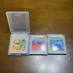 ゲームボーイ ソフト 3本セット
