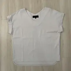 UNTITLED　フレンチスリーブTシャツ　グレージュ　2(M)