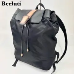 極美品 Berluti ハイクオンGM カリグラフィー　バックパック　リュック 楽天市場】Berluti【ベルルッティ】ハイクオンGM カリグラフィ