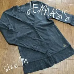 JEANASIS ラメ入り カーディガン