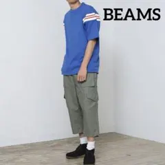 BEAMS ビームス リブライン BIGシルエット tシャツ