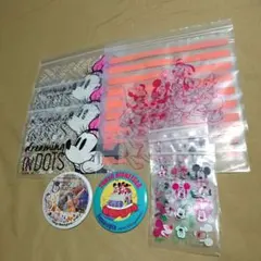 TDL TDS 美女と野獣 アクアトピア 缶バッジ ジッパーバッグ