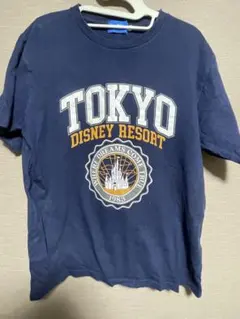 東京ディズニーリゾート Tシャツ M ネイビー 1983年デザイン
