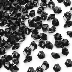 550個 ブラックフェイクアイスロック、0.5 x 0.25 x 0.25
