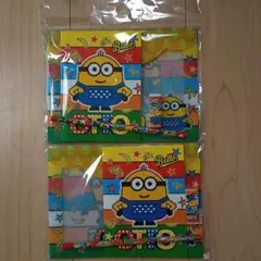 【新品未開封】ミニオンズカラフルビッグポーチ文具セット 2点