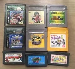 ゲームボーイ　ゲームボーイアドバンス　ソフト まとめ売り