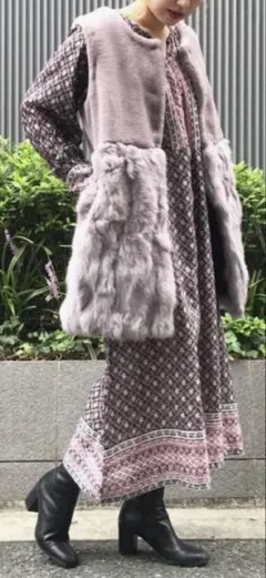 CIAOPANIC インディアプリント　2way ワンピース