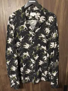 DOUBLE RAINBOUU GLOSSYPOSSY BLACK花柄長袖シャツ - メルカリ