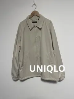 美品 UNIQLO コーチジャケット ベージュ M