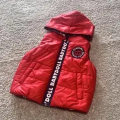 BABYDOLL リバーシブル ダウンベスト
