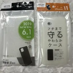 iPhone 11 6.1inchモデル ソフトタイプケース