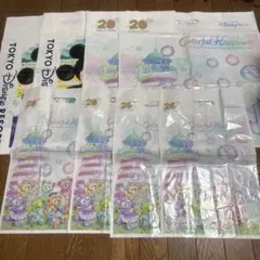 東京ディズニーリゾート ショップ袋 8枚セット