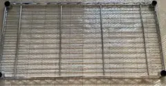 エレクター ベーシック ワイヤーシェルフ クローム　90×45cm