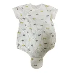 車柄ロンパース 80cm 綿100%