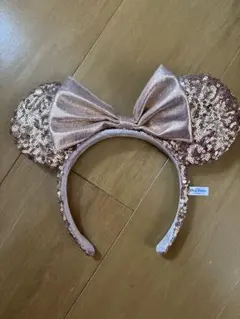 ミッキー耳カチューシャ ローズゴールド