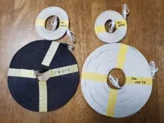 LANケーブル 15m 3m フラット