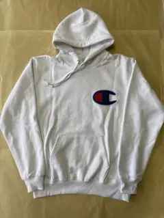 ◼️【 XL 】 Champion パーカー 白