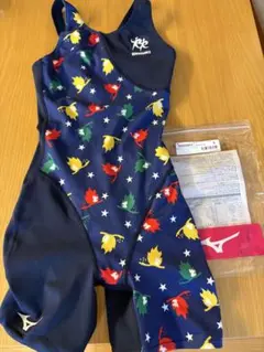 ルネサンス　ジュニアスイミング　水着　オールインワン　S