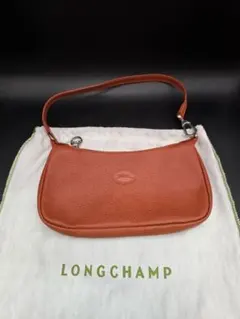 最終値下げ 美品 ロンシャン LONGCHAMP ハンドバッグ レザー 茶
