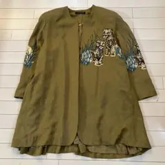 伊太利屋 イタリヤ レオパード ジャケット コート 日本製 伊太利屋（ジャケット/アウター）のフリマアイテム一覧