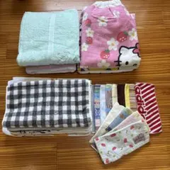 【中古】タオル各種まとめ売り 40枚　　掃除・ペット用 ウエス