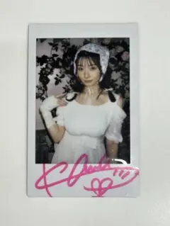 希少・良カット】瀬戸環奈 直筆サイン入りチェキ （ジュエリーライト
