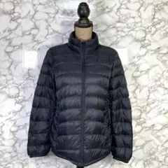ユニクロ　（XL）　ウルトラライトダウンジャケット　収納袋付　ブラック