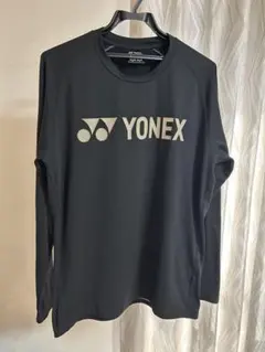 YONEX 裏起毛ロングTシャツOサイズ ブラック