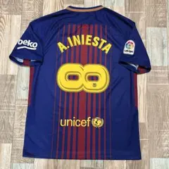 【美品！】2019年 ヴィッセル神戸 ♯8 イニエスタ【Lサイズ】ホーム ASICS ヴィッセル神戸 2019 ユニフォーム ホーム 半袖 レプリカ